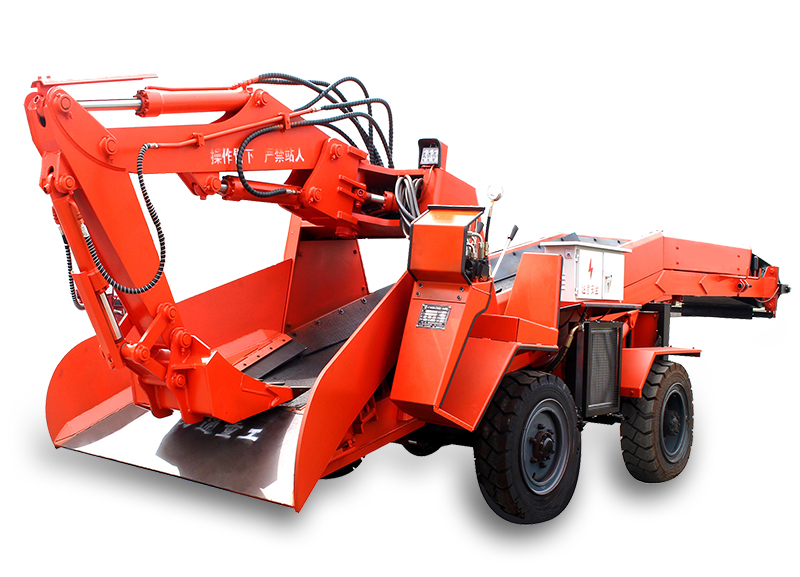 80型輪式皮帶扒渣機